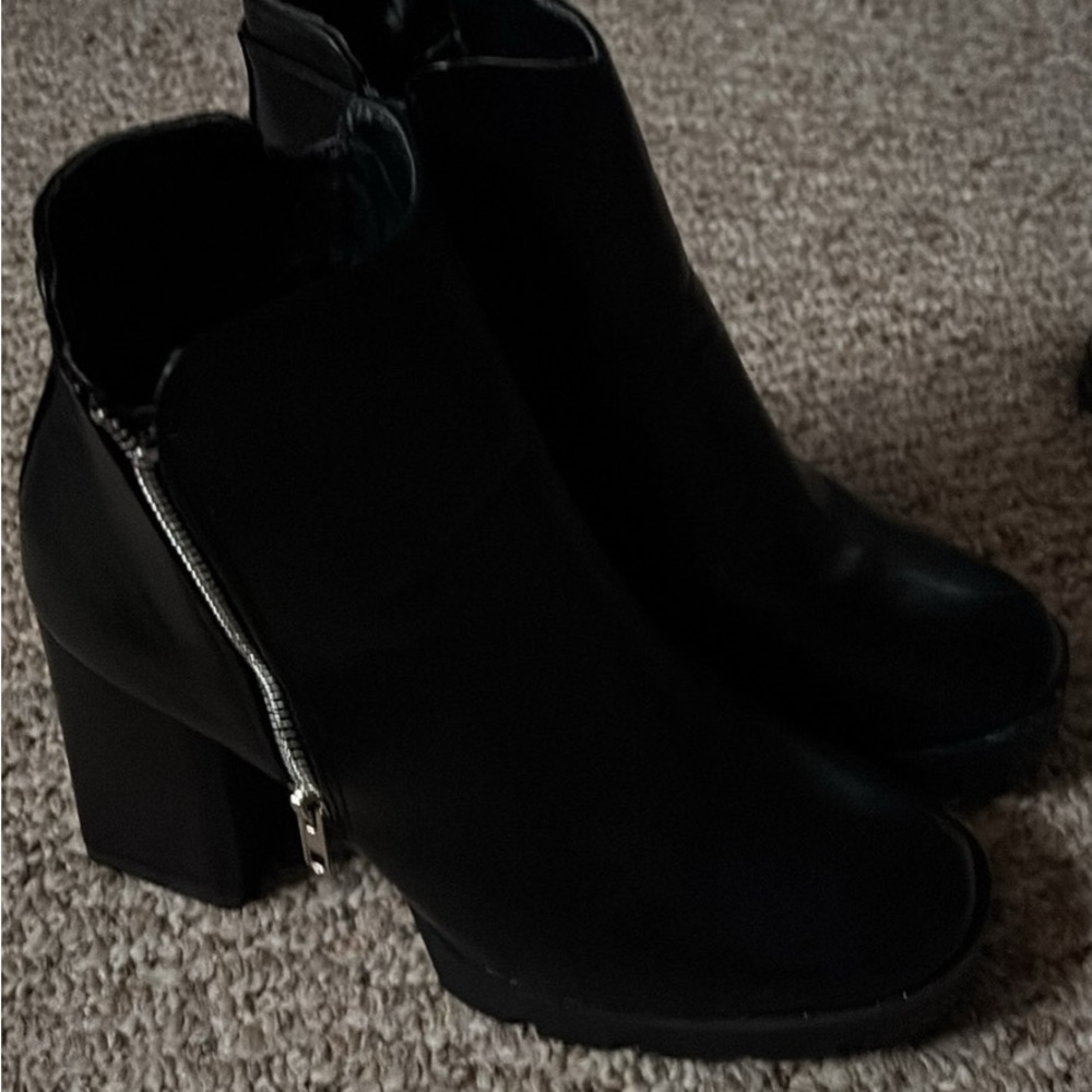 Black Ankle Boots